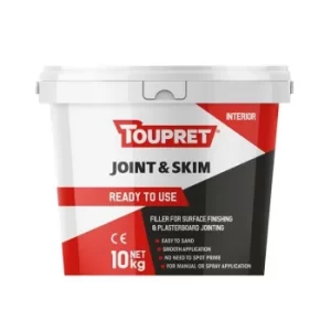 Image of Toupret Ready To Use Joint & Skim 10kg