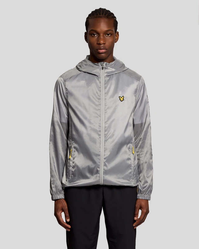 Image of Lyle & Scott Jacket with logo Lyle & Scott Gris Male XS