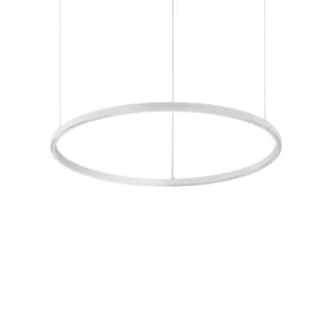 Image of Oracle Decorative Round Integrated Pendant Light White, 4000K, 35W