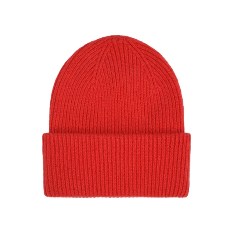 Image of Colorful Standard Wool hat Colorful Standard Merino scarlet red Rouge Unisex TU