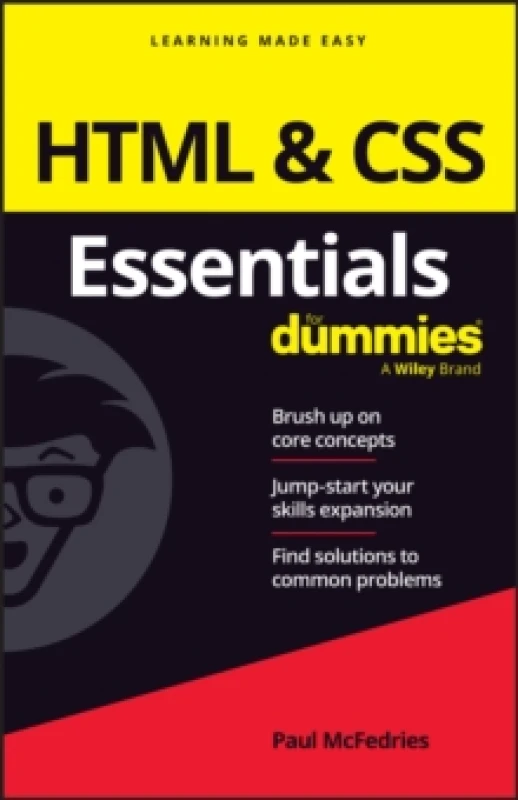 Image of HTML & CSS Essentials For Dummies Paperback / softback