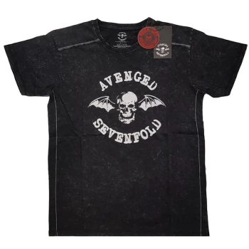 Image of Avenged Sevenfold - Logo Unisex Medium T-Shirt - Black