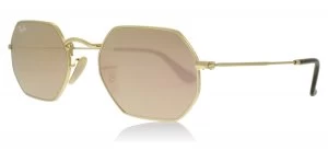 Image of Ray-Ban 3556N Sunglasses Gold 001/Z2 53mm