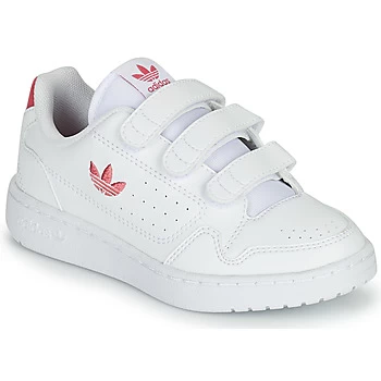 Image of adidas NY 90 CF C Girls Childrens Shoes Trainers in White