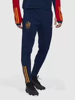 Image of adidas Spain 22/23 On Pitch Training Pant, Navy Size M Men