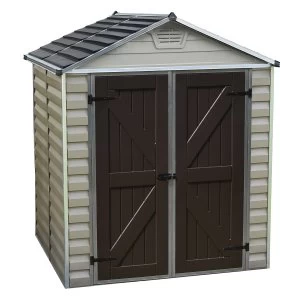Image of Palram SkyLight Shed 6 x 5 - Tan