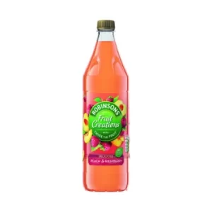 Image of Robinsons Fruit Creations Peach and Raspberry 1L 0402121
