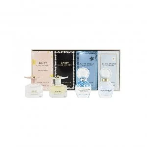 Image of Marc Jacobs Daisy Gift Set 4ml Daisy Eau de Toilette + 4ml Daisy Eau So Fresh Eau de Toilette + 4ml Daisy Dream Eau de Toilette + 4ml Daisy Love Eau d