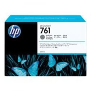 Image of HP 761 Dark Grey Designjet Ink Cartridge 400ml