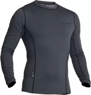Image of Halvarssons Comfort Longsleeve Functional Shirt, black-grey Size M black-grey, Size M