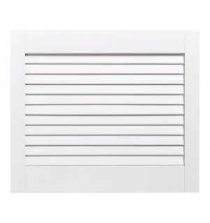 Image of Wickes Internal Closed Louvre Door White Primed 457 x 533mm