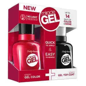 Image of Sally Hansen Miracle Gel Duo Pack Redgy Red 330 Red