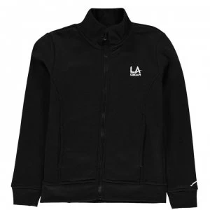 Image of LA Gear Full Zip Fleece Junior Girls - Black