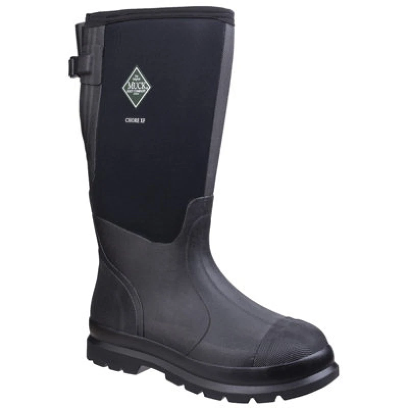 Image of Muck Boots Chore Xf Gusset Classic Work Boot Black