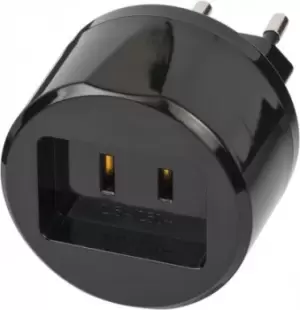 Image of Brennenstuhl 1508500010 power plug adapter Type A Type C...