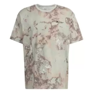 Image of adidas Gender Neutral Parley T-Shirt (Gender Neutral) Uni - Linen Green / Hazy Green