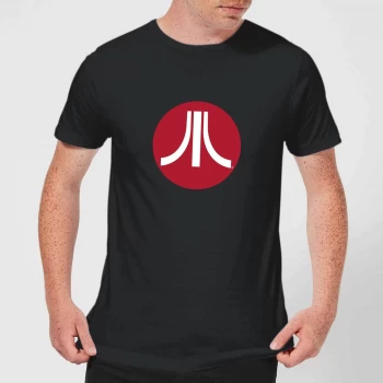 Image of Atari Circle Logo Mens T-Shirt - Black - 5XL