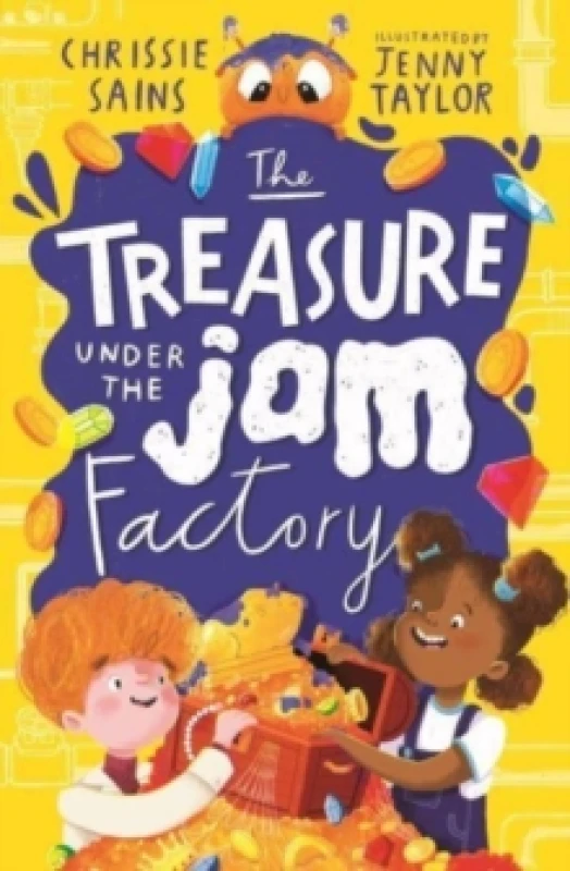 Image of The Treasure Under the Jam Factory : Illustrated, funny adventure series about a young inventor with cerebral palsy and his secret alien sidekick, for