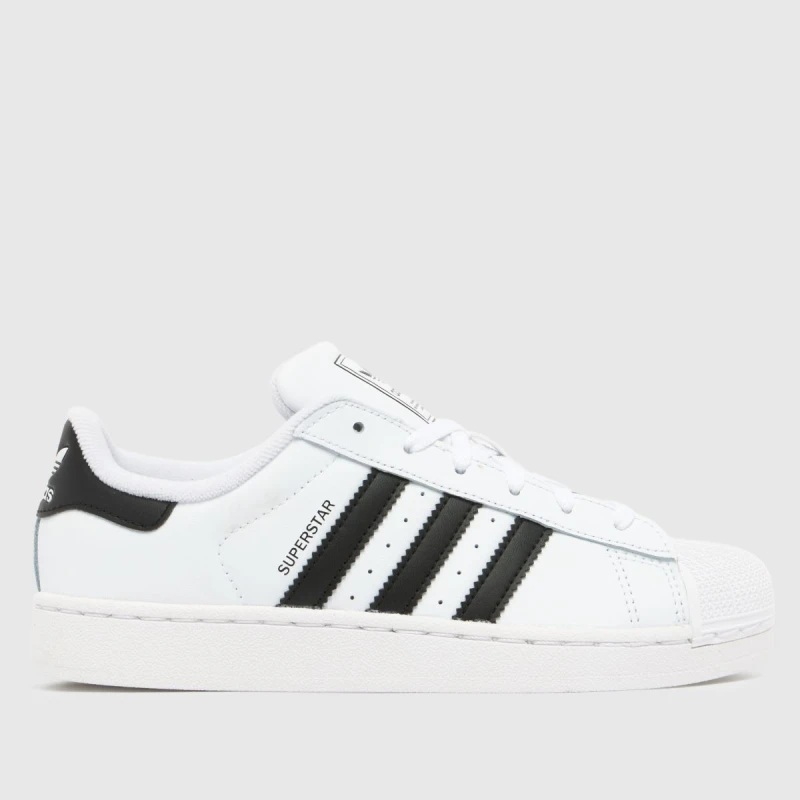 Image of adidas Originals Superstar II Shoes Childrens White/Black unisex C13 (31.5)