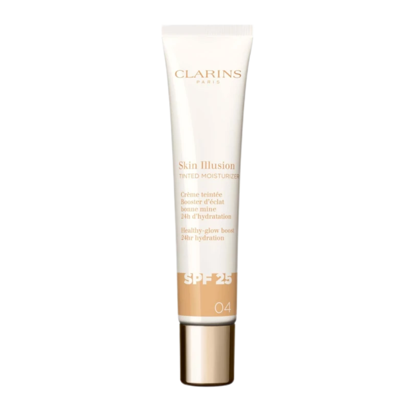 Image of Clarins Skin Illusion Tinted Moisturiser SPF25 40ml 04