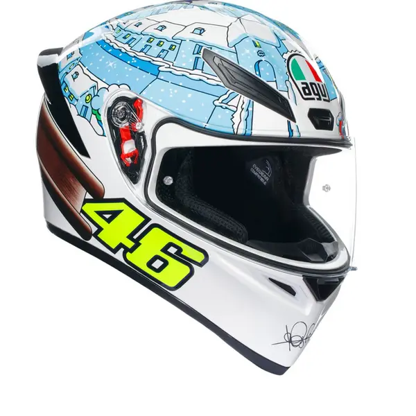 Image of AGV K1 S E2206 Rossi Winter Test 2017 024 Full Face Helmet Size S