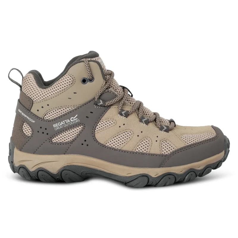 Image of Womens hiking shoes Regatta Edgepoint IV Mid Beige Female 38