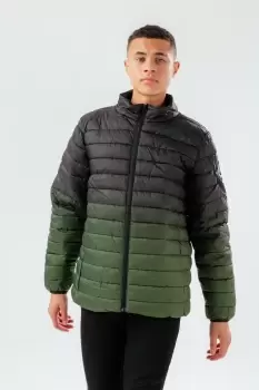 Image of HYPE KHAKI FADE KIDS PUFFER JACKET
