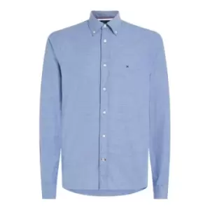 Image of Tommy Hilfiger 1985 Flex Oxford Rf Shirt - Blue