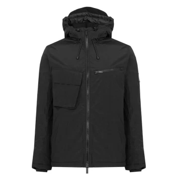 Image of Lyle and Scott Casual Wadded Jacket - Black