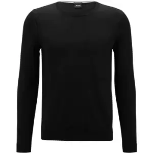 Image of Boss Leno-P Knit Jumper - Black