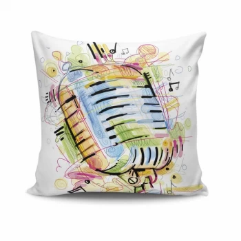 Image of NKRLNT-068 - No Filling Multicolor Cushion Cover