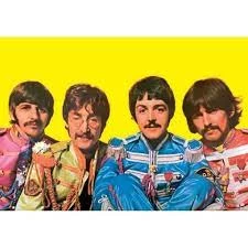 Image of The Beatles - Sgt Pepper Postcard