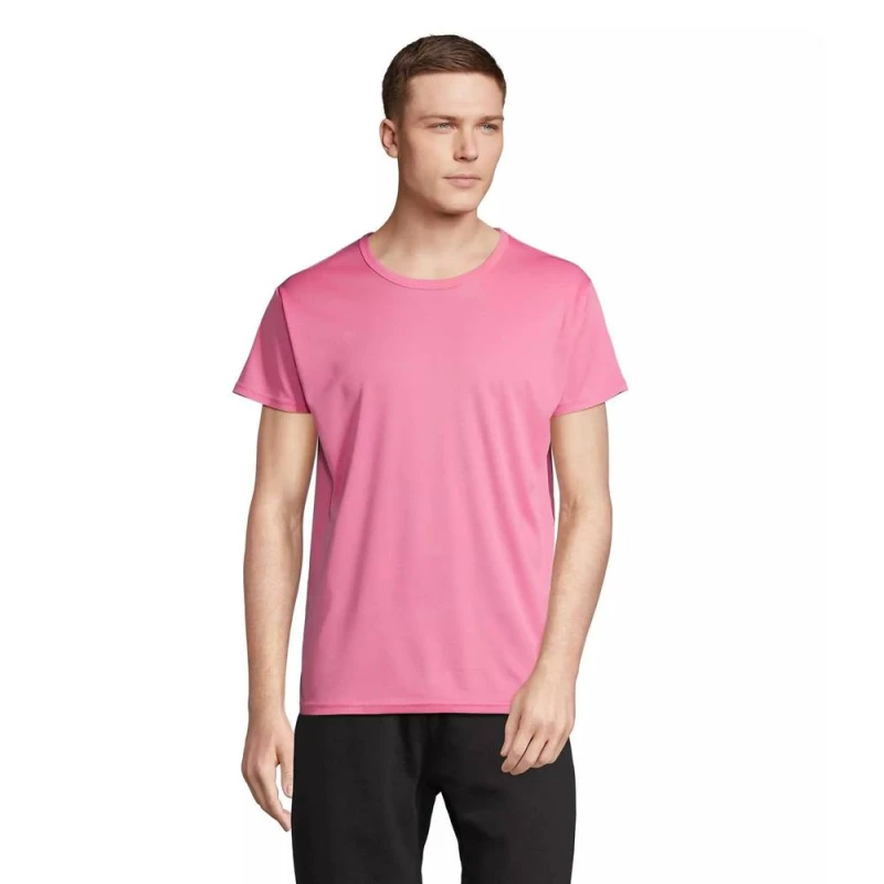 Image of SOL'S Mens Sprint T-Shirt in Pink Size: Small Pink Male S