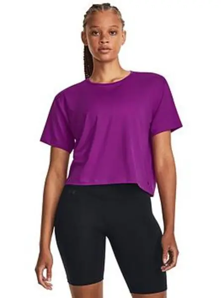 Image of Under Armour Training Motion Short Sleeve T-Shirt - Purple