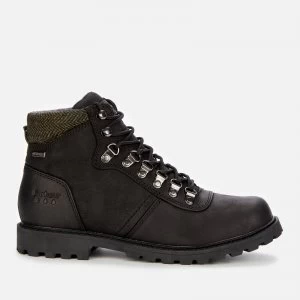 Image of Barbour Womens Elsdon Hiker Style Ankle Boots - Black - UK 4