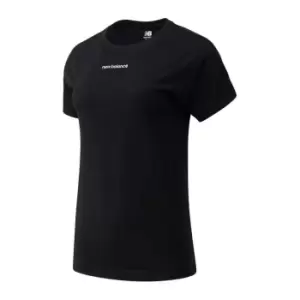 Image of New Balance Relentless Crew Ladies training T-Shirt - Black