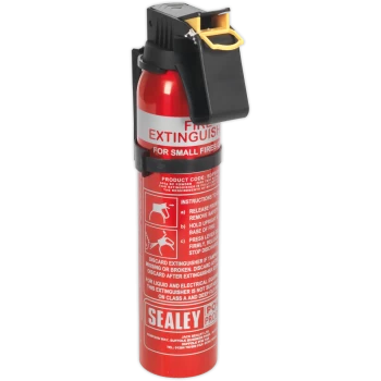 Image of Sealey Disposable Dry Power Fire Extinguisher 600g