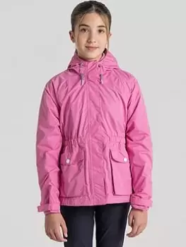 Image of Craghoppers Brittany Jacket - Pink, Size 9-10 Years, Women
