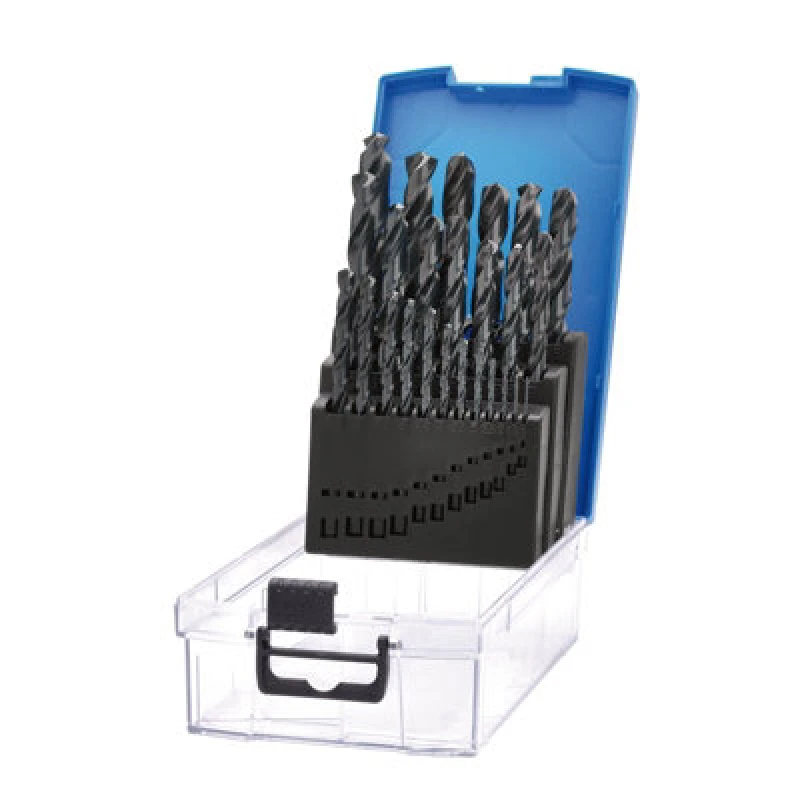 Image of Draper 25 Piece Black Oxide Coated HSS Drill Bit Set DBBS2