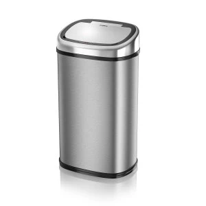 Image of Tower 58L Square Sensor Bin - Silver
