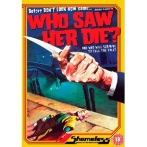 Image of Who Saw Her Die? - 2008 DVD Movie