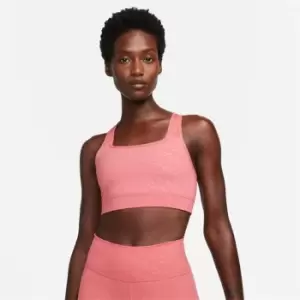 Image of Nike DriFit Swoosh AOP Bra Womens - Pink