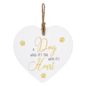 Image of Golden Sentiments Heart Dog