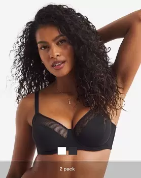 Image of Dorina Curves Luca 2Pack Full Cup Bras