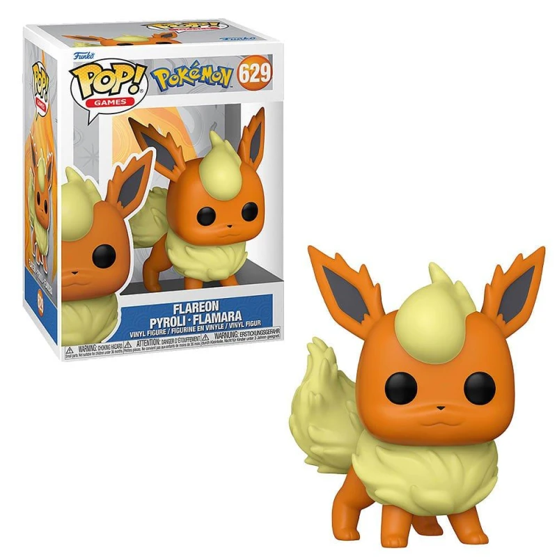 Image of FUNKO POP! Games: Pokmon - Flareon Merchandise unisex One Size