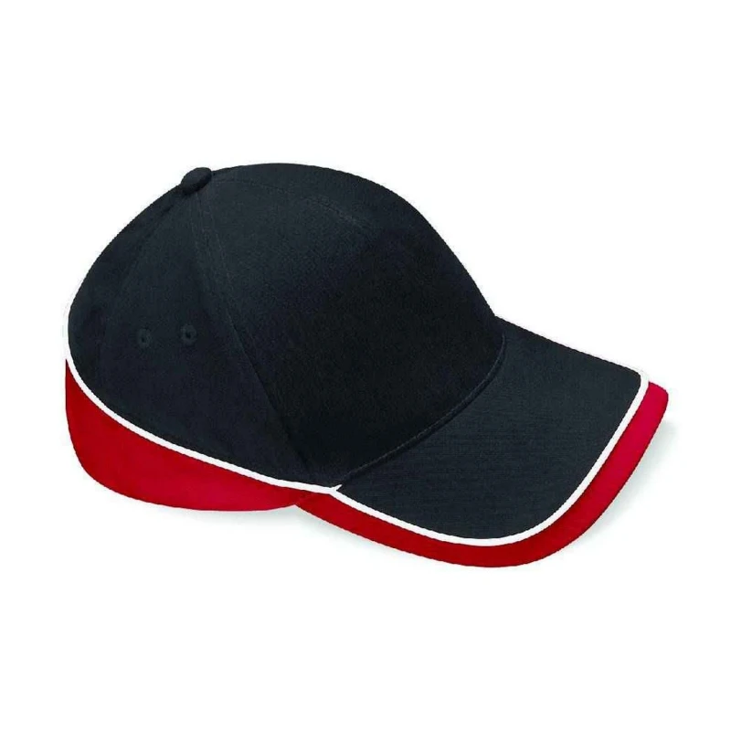 Image of Beechfield Beechfield Men Teamwear Competition Cap in Dark Red Dark Red One Size Male 5063527315847