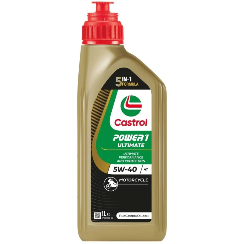 Image of Castrol Power 1 Ultimate 4T 5W-40 1l Engine oil 15FFA7 Engine Oil (1862)