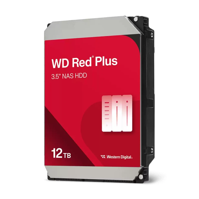 Image of Western Digital Western Digital Red Plus WD120EFGX internal hard drive 12 TB 7200 RPM 512 MB 3.5" Serial ATA III WD120EFGX