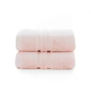 Image of The Lyndon Company Chelsea 2 Pack Hand Towel - Blush
