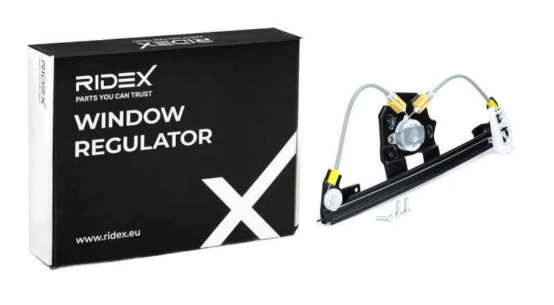 Image of RIDEX 1561W0190 Window regulator Left, Operating Mode: Electric, without electric motor Window Winder (1561)